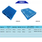 1200 x 1200 mm-HDPE Plastic Pallets Euro Standaardgrootte Op zwaar werk berekend in China